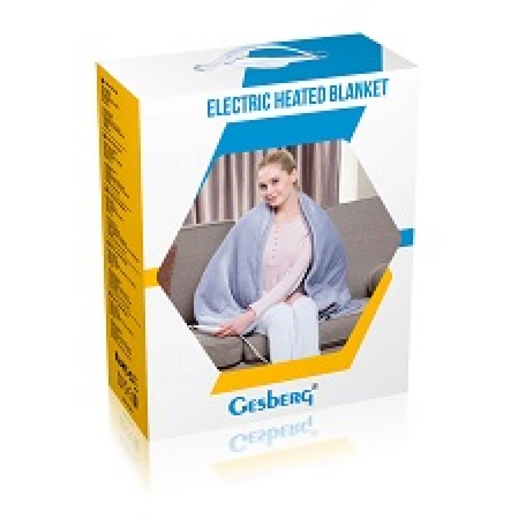 Elektrická deka Gesberg 180×130 cm, 160 W, EAN 5905317662741